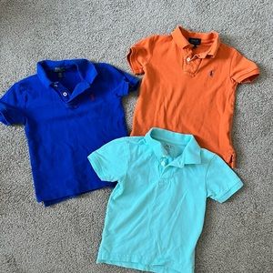 3 Boys 4t polo shirts.